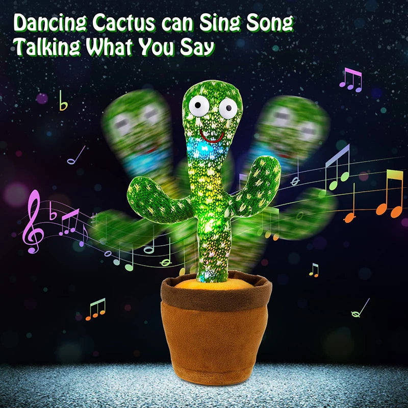 Kids Dancing Talking Cactus