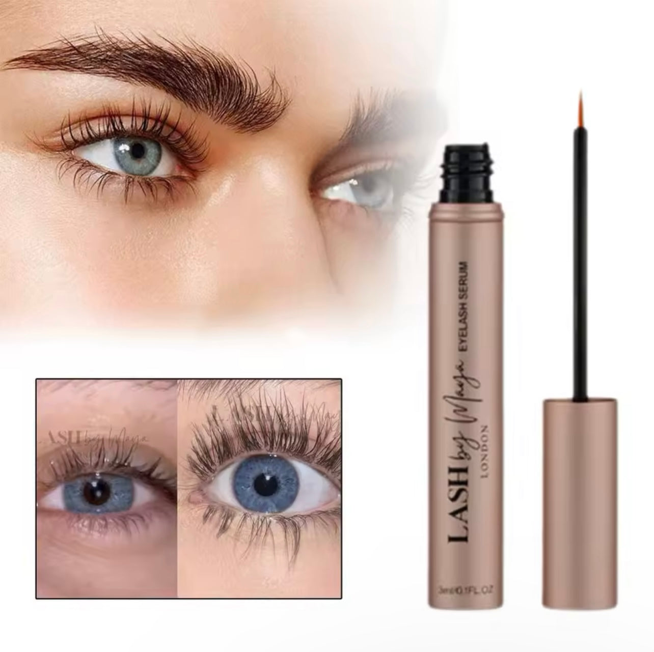 Lash Growth Serum - Lengthening and Strengthening Lash Serum