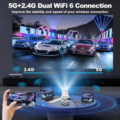 Mini Home Theatre 4K Projector (for Android & iPhone)