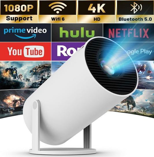 Mini Home Theatre 4K Projector (for Android & iPhone)