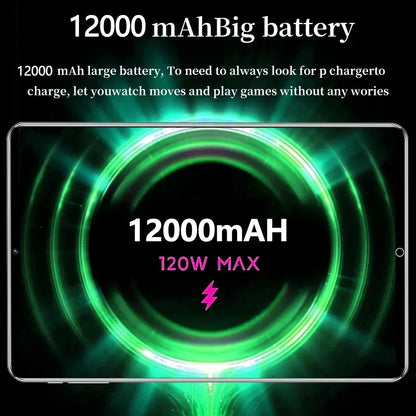 2024 Tablet Android 13.0 Brand New 11.6 inch 16GB RAM 1TB