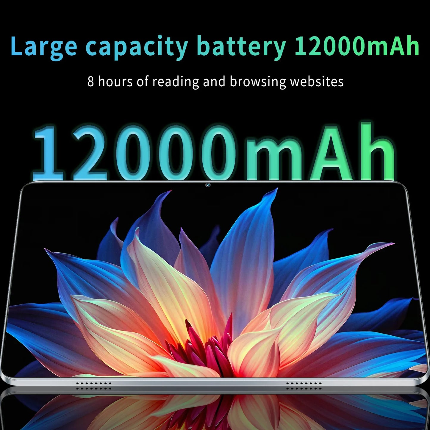 2024 Tablet 11.6 inch HD 4K 16GB+1T 12000mAh