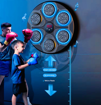 New Music Boxing Machine Smart Bluetooth (for Kids & Adults) + FREE boxing gloves!