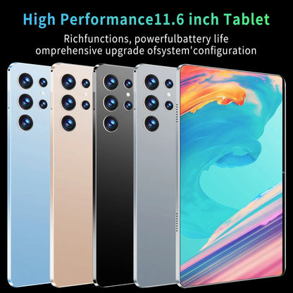 2024 Tablet 11.6 inch HD 4K 16GB+1T 12000mAh