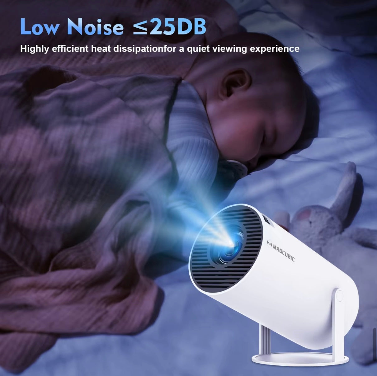 Mini Home Theatre 4K Projector (for Android & iPhone)