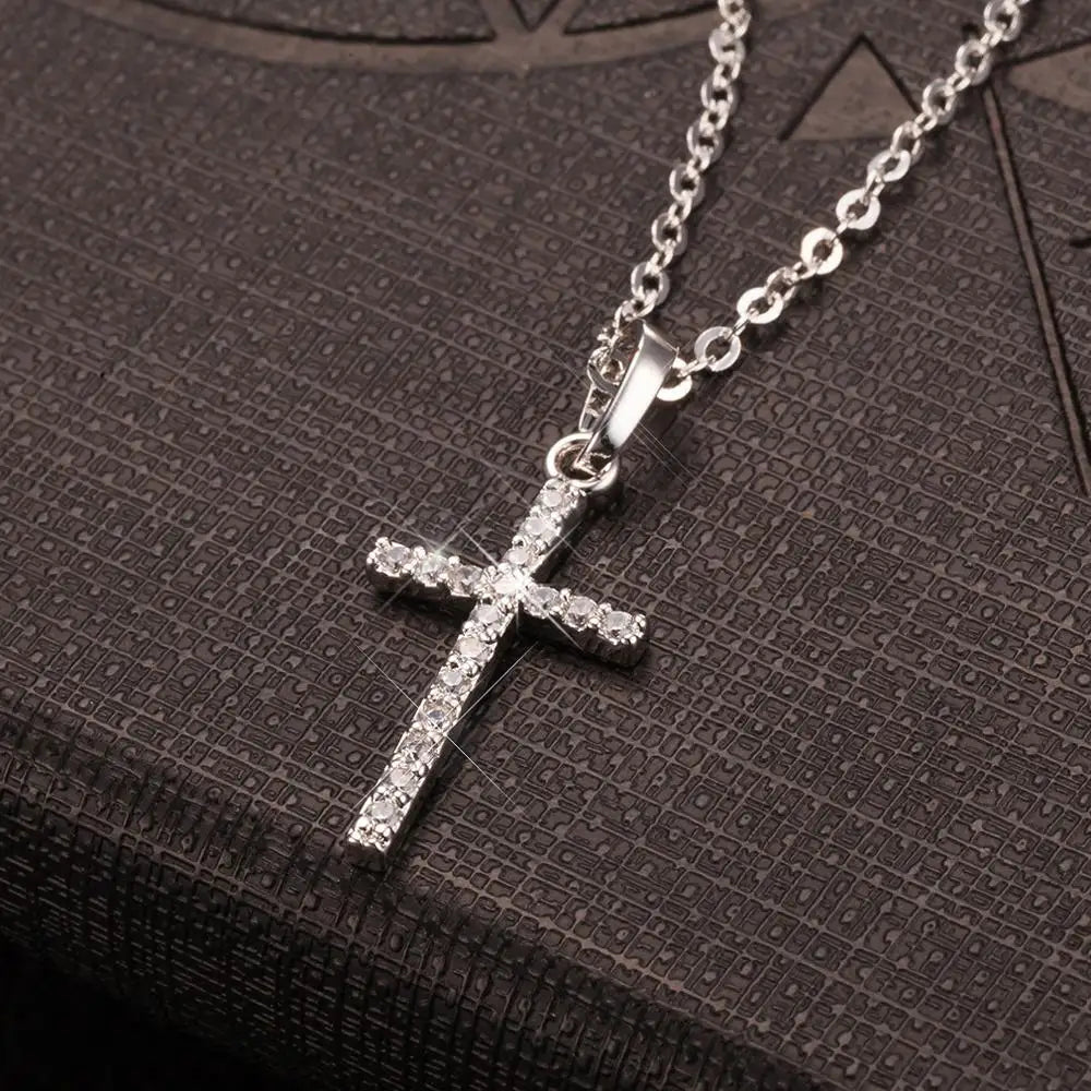 Cubic Cross Pendants