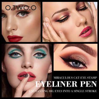 Eyeliner Stamp Black Liquid Waterproof Pen