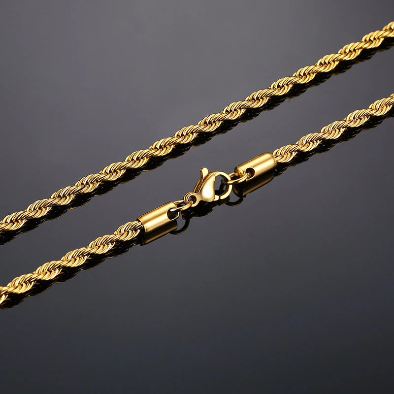 Classic Rope Chain Necklace