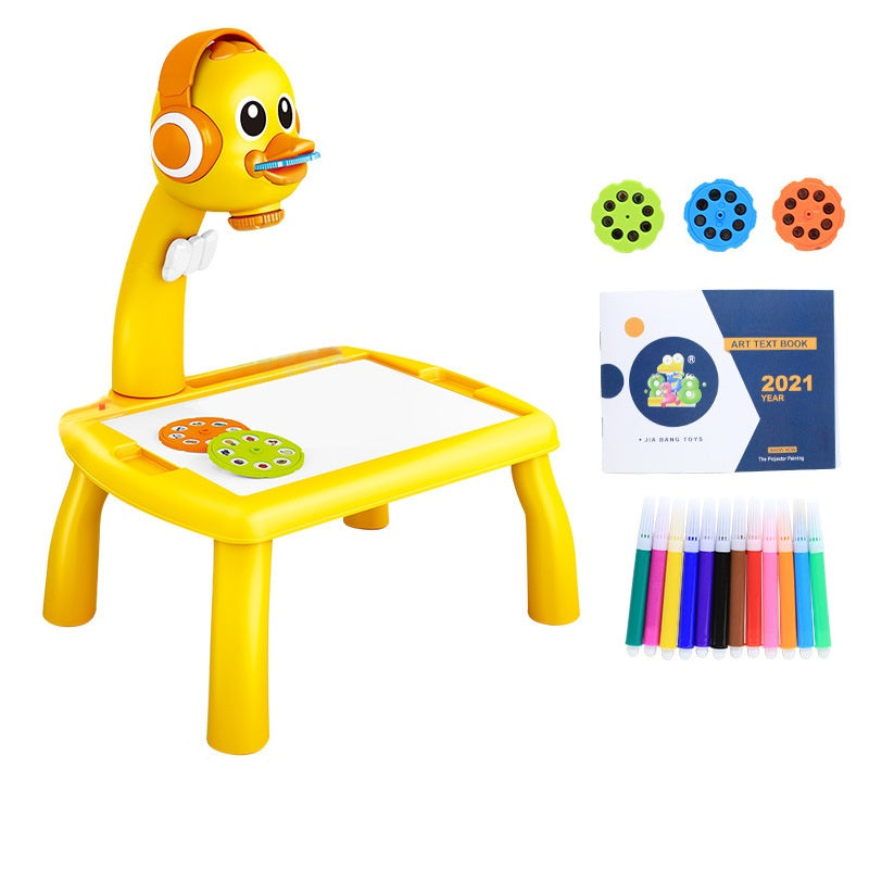 Mini Led Projector Art Drawing & Play Table