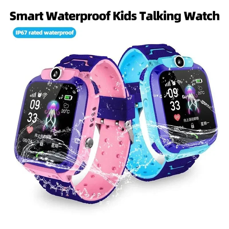 Q12 Kids Smart 2G Call Phone Watch Waterproof + Digital Tracker