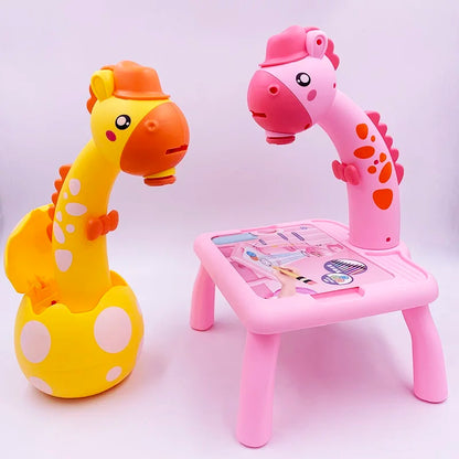 Mini Led Projector Art Drawing & Play Table
