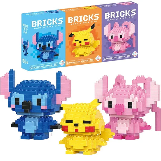 Disney LEGO micro-particle building block toys