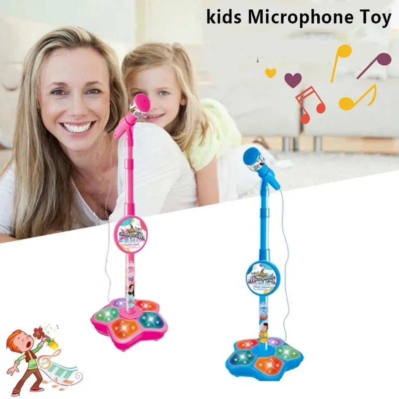 Kids Microphone with Stand Karaoke Song Music