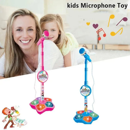 Kids Microphone with Stand Karaoke Song Music