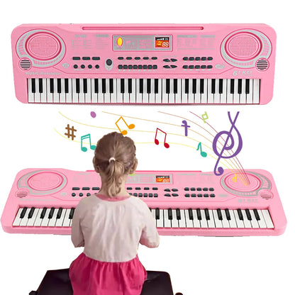 Kids Electronic Keyboard 61 Keys with Microphone