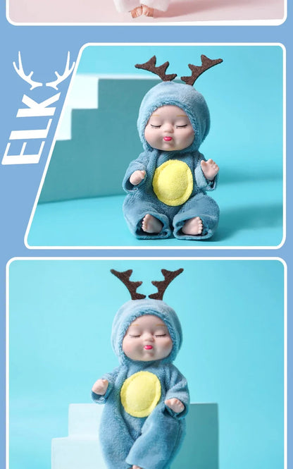 Sleeping Baby Series Doll Cartoon Animal Toy For Kids
