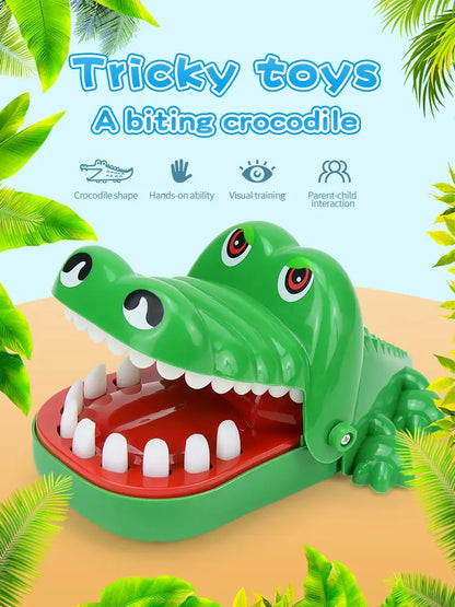 Crocodile Teeth Toys For Kids Finger Dentist Games.