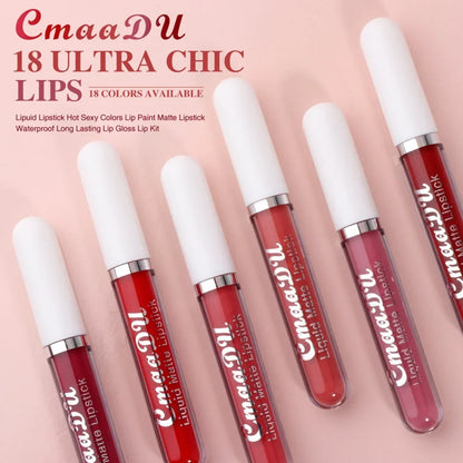 Long Lasting Velvet Matte Lip Gloss Liquid