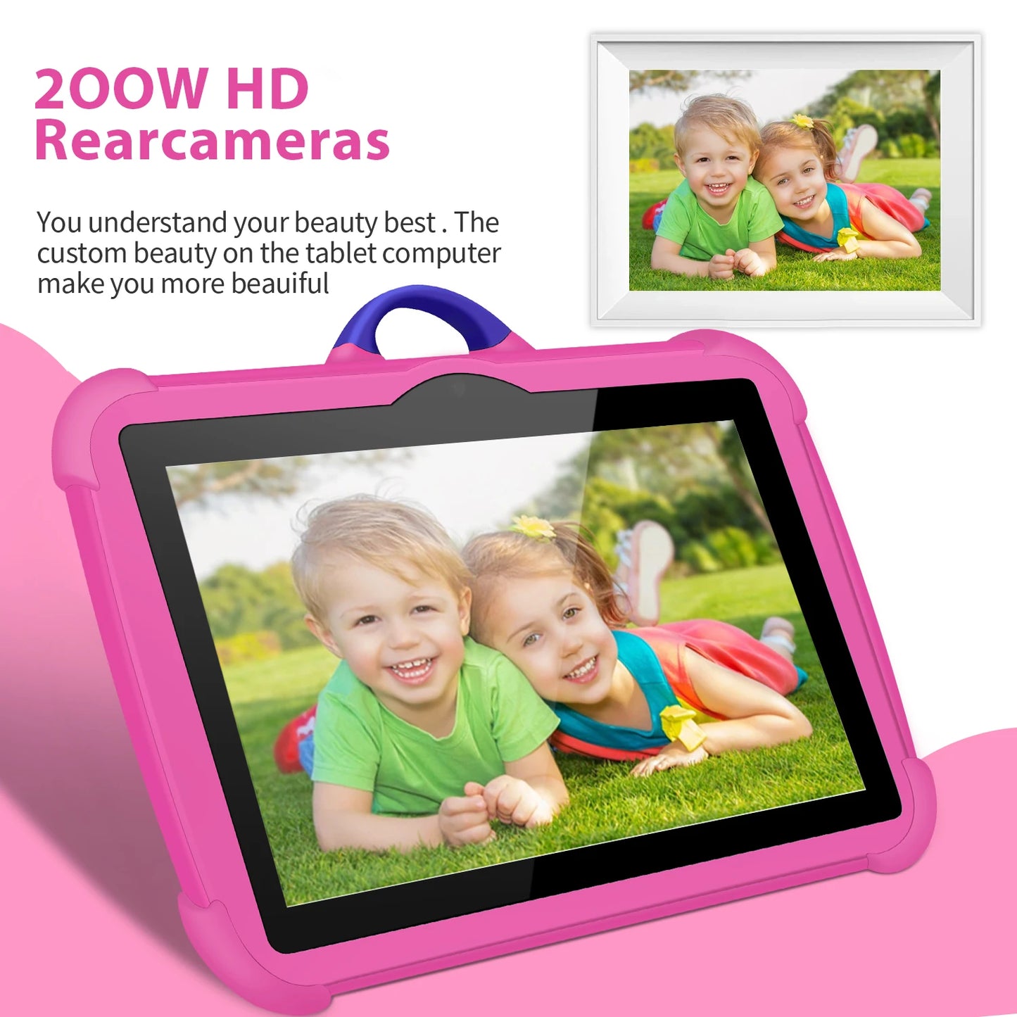 2024 New Kids' tablet 7 Inch Android Octa Core 4GB RAM 64GB
