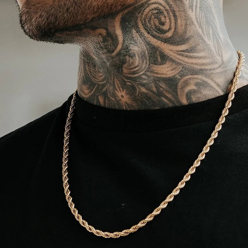 Classic Rope Chain Necklace
