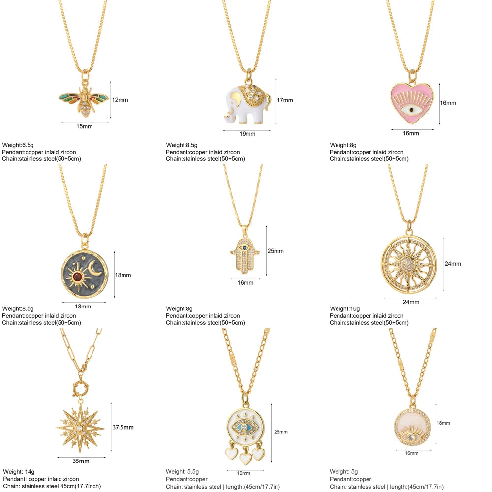 Evil eye spiritual Necklaces