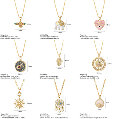 Evil eye spiritual Necklaces