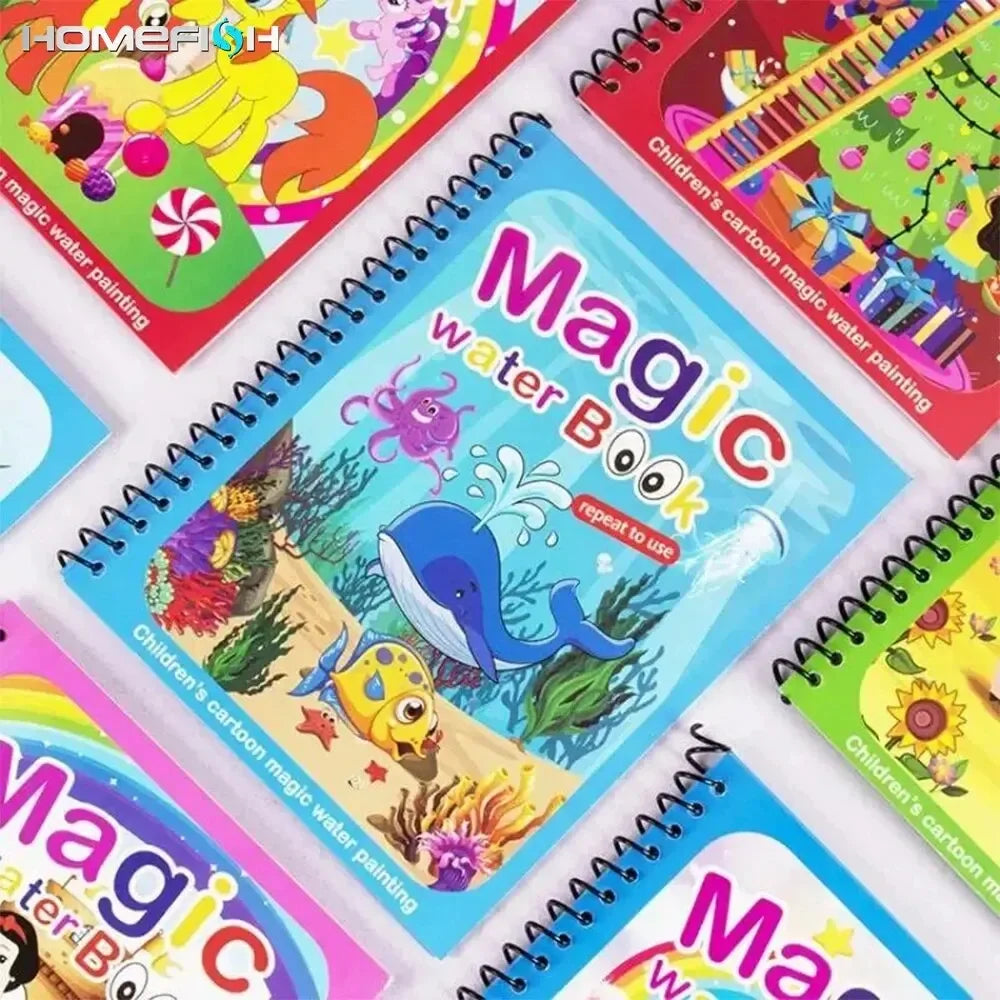 NEW Kids Magic Water Drawing Books