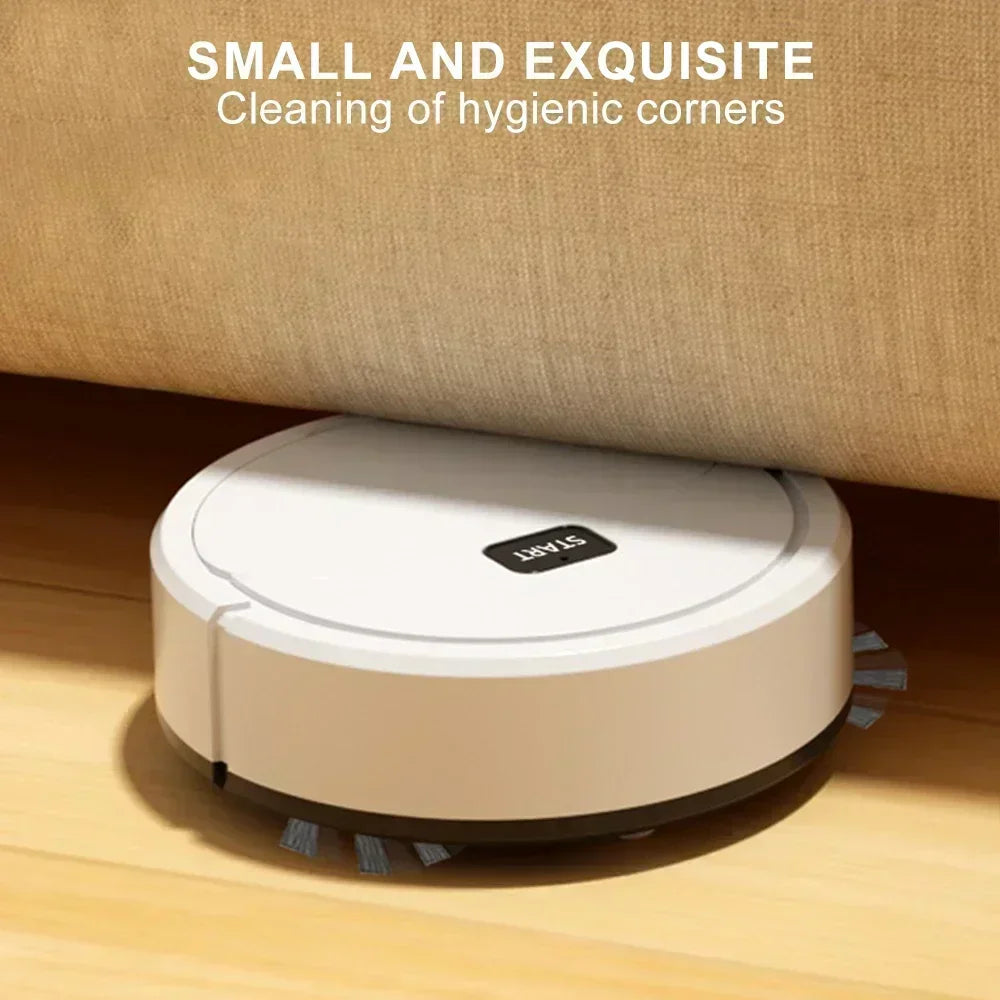 Robotic Automatic Vacuum Cleaner USB Rechargeable l