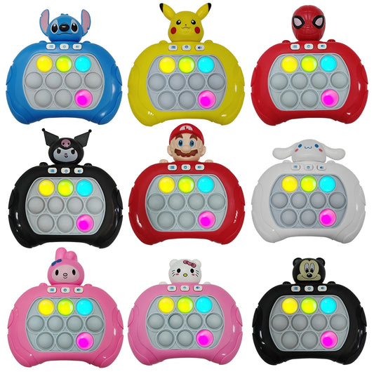Pikachu Quick Push & Pop Up Electronic Fidget Bubble Game