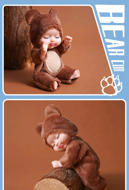 Sleeping Baby Series Doll Cartoon Animal Toy For Kids