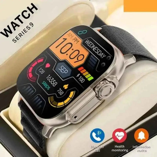 Ultra Smart Watch, Touch Screen, Health Monitor