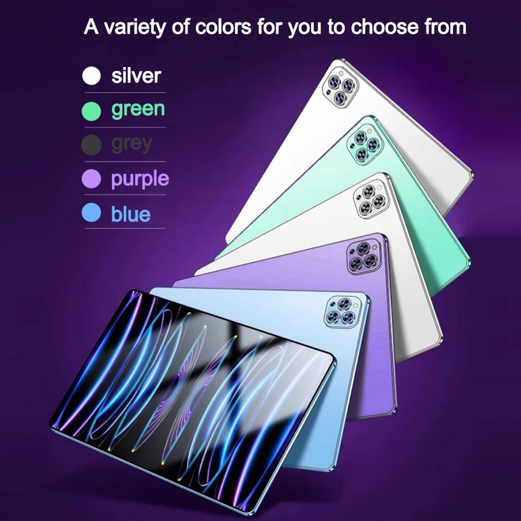 2024 Tablet Pad 8 Pro Android 13.0 10000mAh  16GB + 1TB  10.1 inch