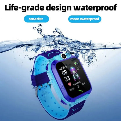 Q12 Kids Smart 2G Call Phone Watch Waterproof + Digital Tracker