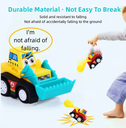 6Pcs Car Set of Cartoon Car Toys