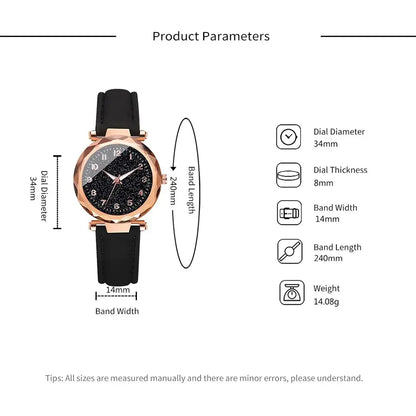 5pcs Set Womens Watches Set