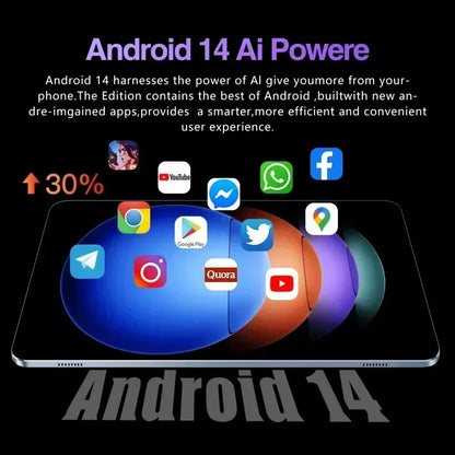 Global Pad 6S Pro Tablet 11inch HD 4K Android 14 16GB+1T