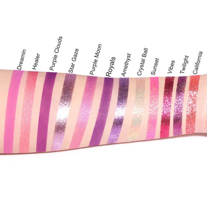 12 Colors Purple Neon Palette