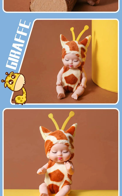 Sleeping Baby Series Doll Cartoon Animal Toy For Kids
