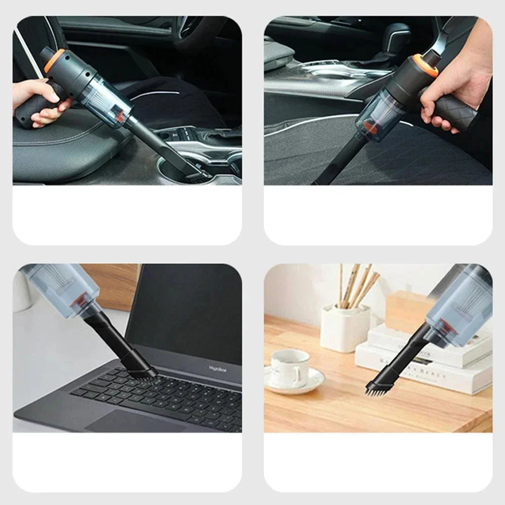 Wireless Car Vacuum Cleaner 6000Pa 120W Cordless