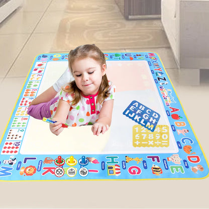 Montessori Magic Water Drawing Mat with Reusable Magic Pens