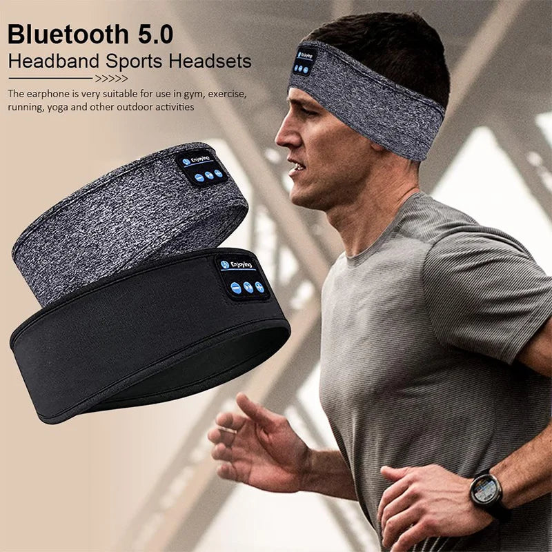 Bluetooth Headband Earphones for Sports & Sleeping