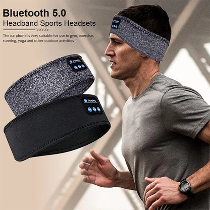 Bluetooth Headband Earphones for Sports & Sleeping