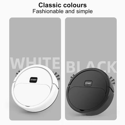 Robotic Automatic Vacuum Cleaner USB Rechargeable l