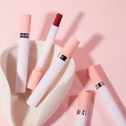 4 PCS Waterproof Matte Lipsticks Set in immitation Cigarette Case