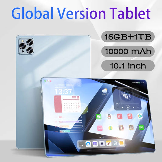 2024 Tablet Pad 8 Pro Android 13.0 10000mAh  16GB + 1TB  10.1 inch