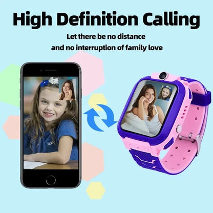 Q12 Kids Smart 2G Call Phone Watch Waterproof + Digital Tracker