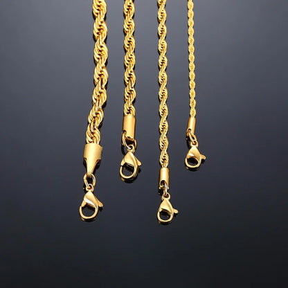 Classic Rope Chain Necklace