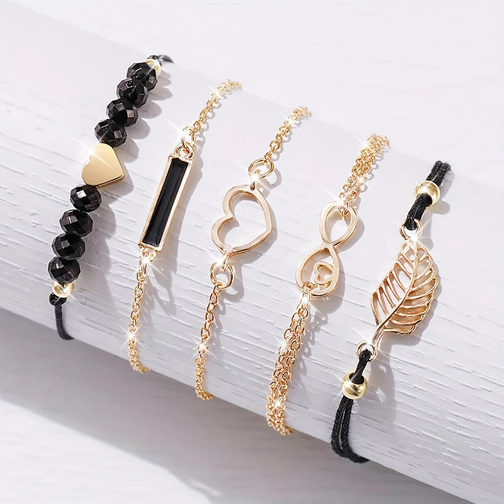 6PCS Set Watch For Women Luxury watch gift set