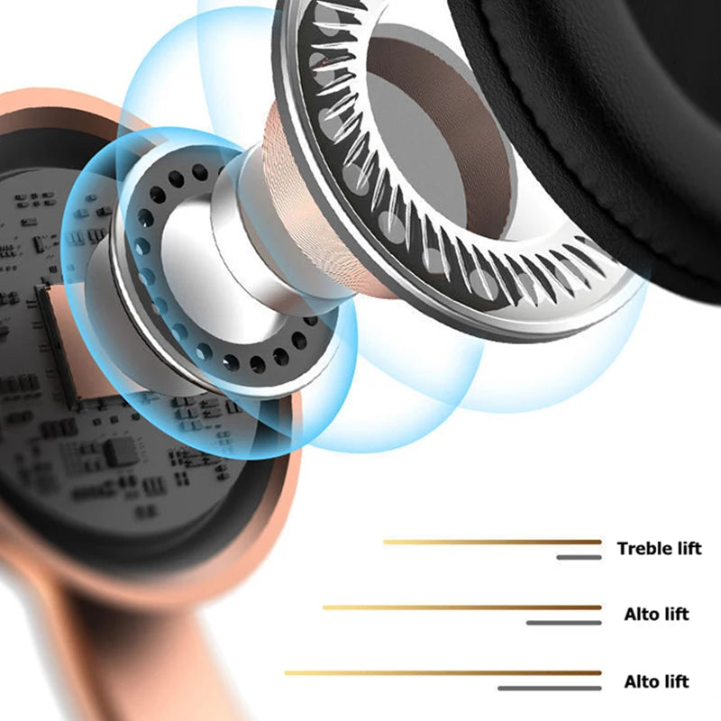 HIFI Stereo Earphones Bluetooth Headphones