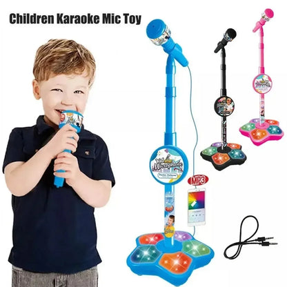 Kids Microphone with Stand Karaoke Song Music